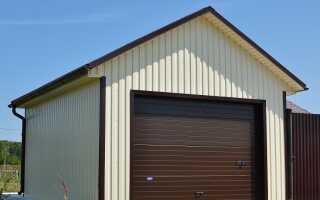 Крыша на гараж