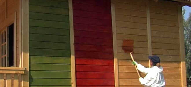 Краска для деревянных фасадов – подбираем и наносим