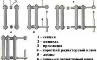 Чугунные радиаторы: современные батареи для квартиры, толщина их стенок, объем и вес одной секции