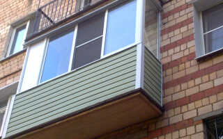 Как обшить балкон сайдингом снаружи своими руками