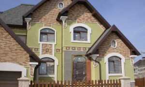 Крашенные фасады: эстетичность и дополнительная защита стен