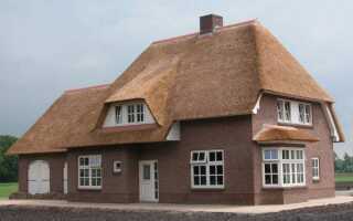 Крыша из камыша – особенности устройства и технология самостоятельного монтажа