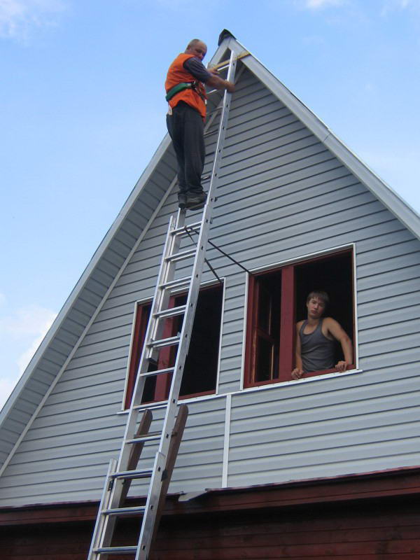 Обшивка с помощью сайдинга