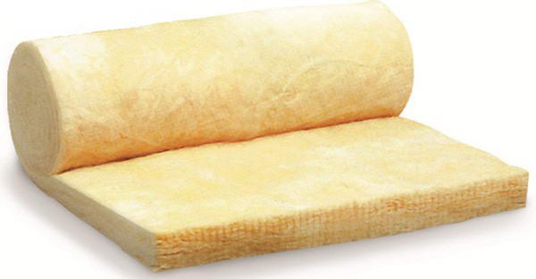 Стекловата в форме рулона