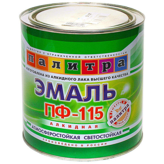 эмаль пф 115 гост 6465 76