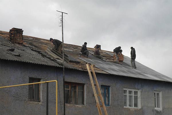Ремонт крыши многоквартирного дома
