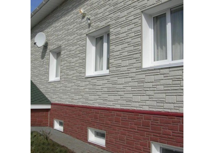 фасадные панели под камень