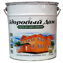 пропитка для древесины с биоцидными добавками и льняным маслом